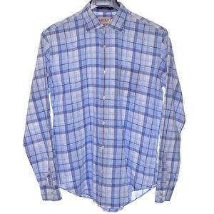 Mason's (Medium) Blue/ White Checks Long Sleeve